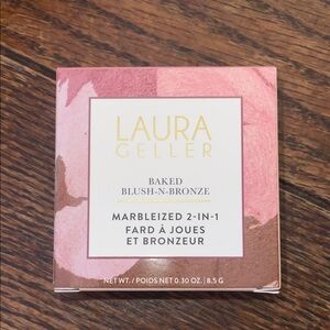 Laura Geller Marbleized Blush-N-Bronze - Pink and Brown